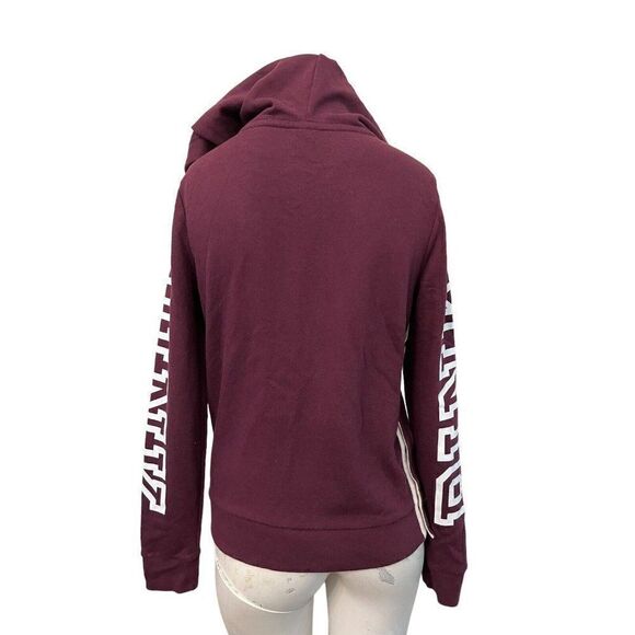 Victoria's Secret PINK Ladies S Zip Hooded Fleece Jacket Sweatshirt Breakaway - Picture 6 of 7